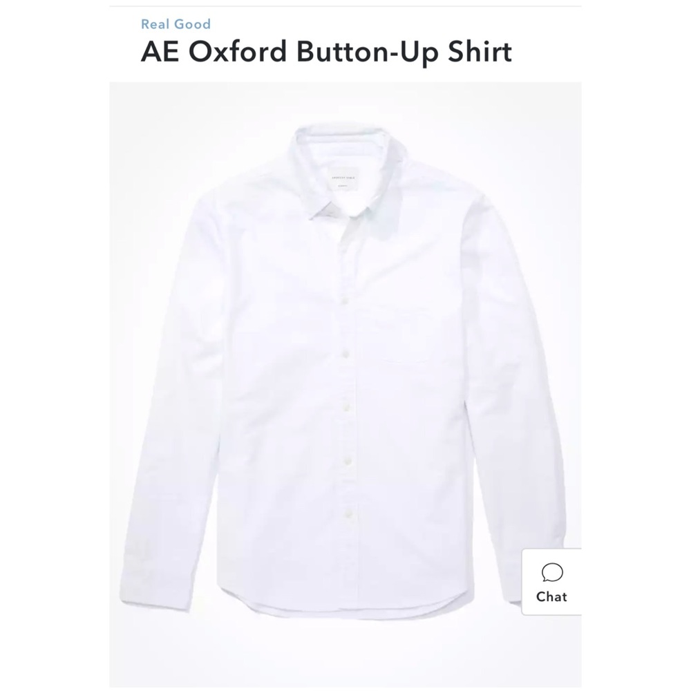 American Eagle Oxford button up shirt